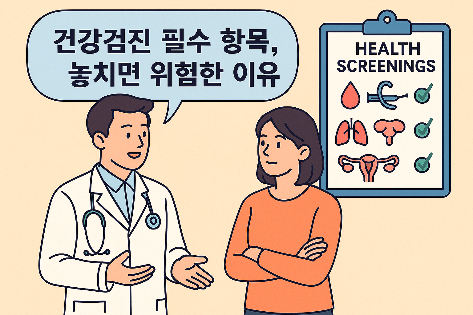 건강검진 필수 항목