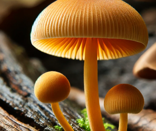 버섯 종류 : 붉은 사냥꾼버섯