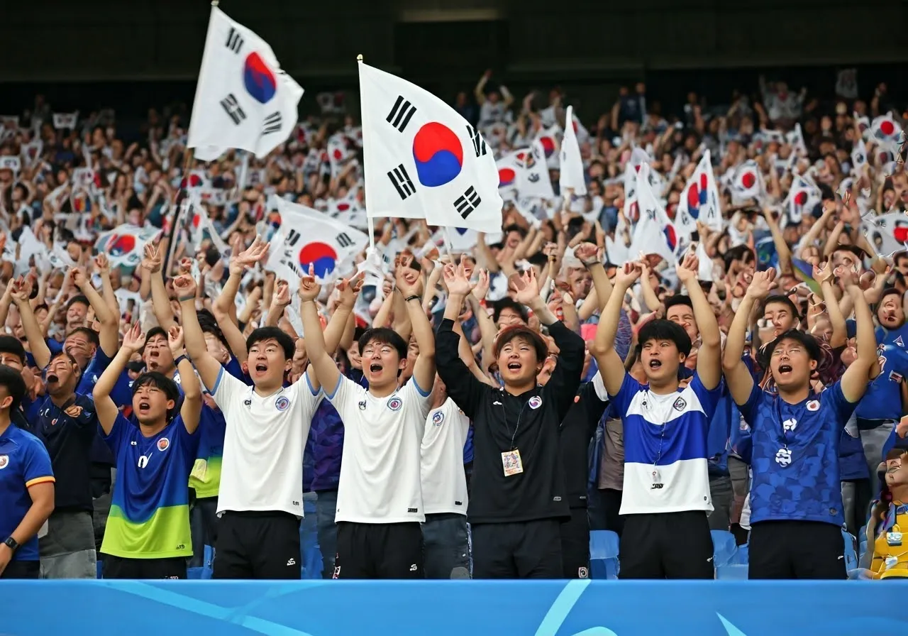 국민들의 응원
