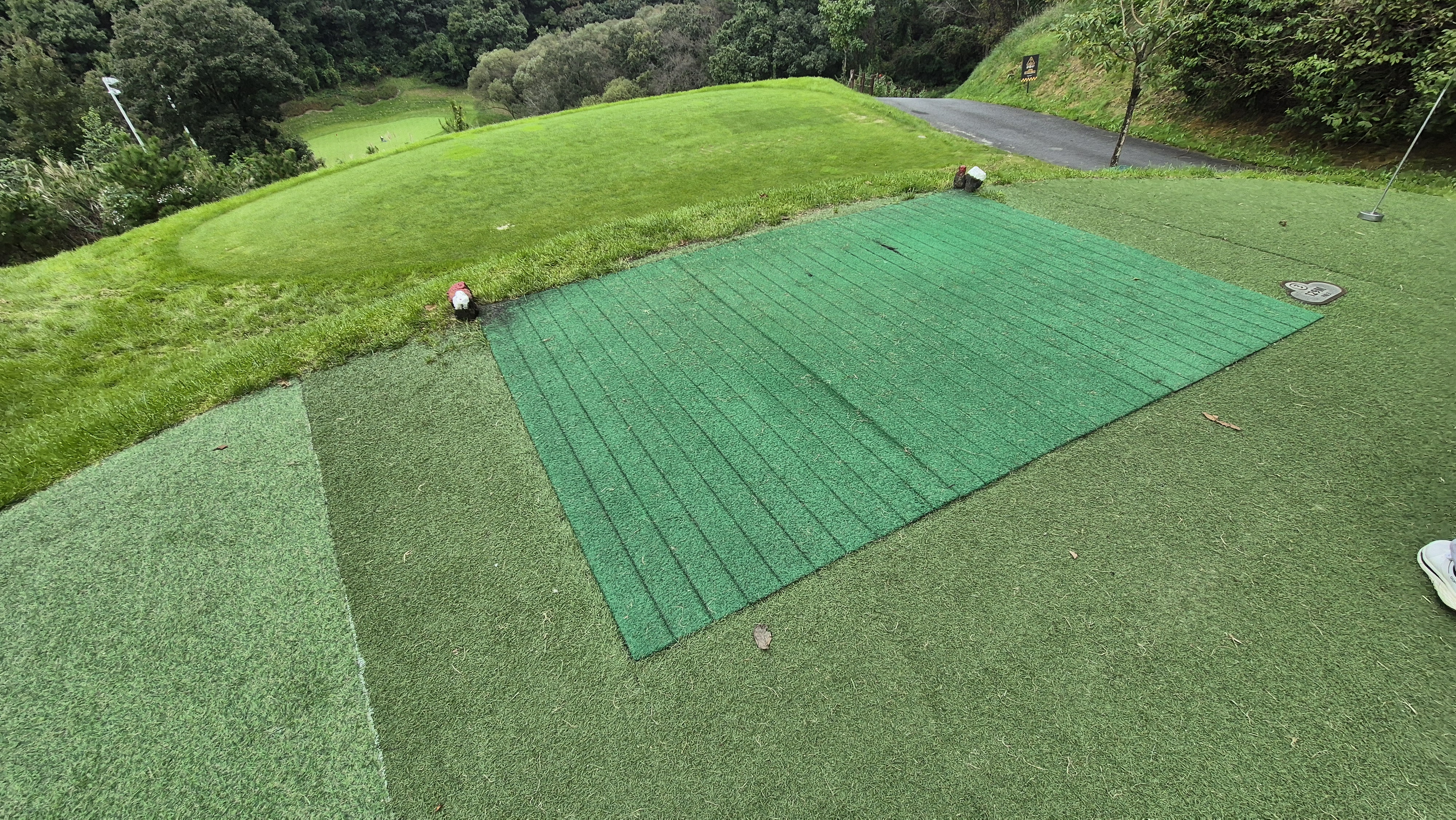 블랙스톤 벨포레cc 티잉구역 상태