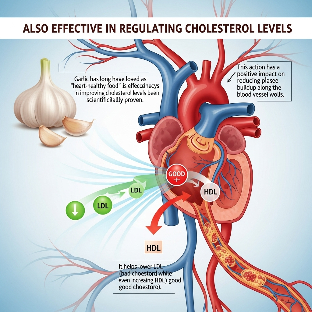콜레스테롤 수치 조절에도 효과적