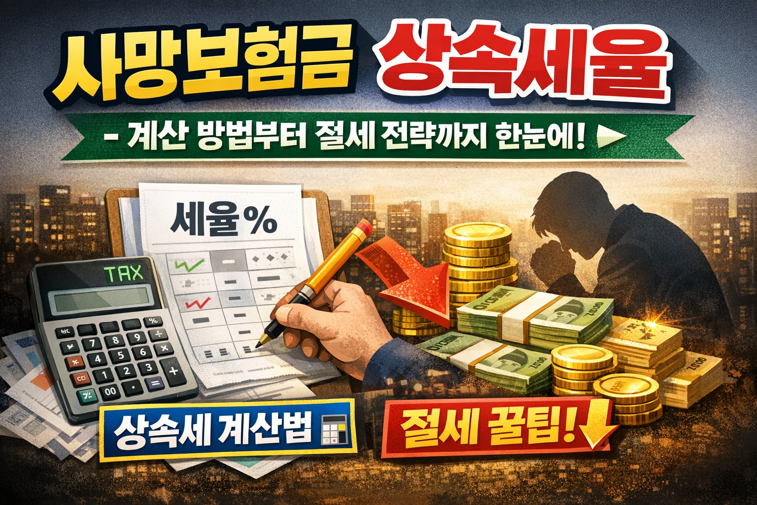 사망보험금 상속세율