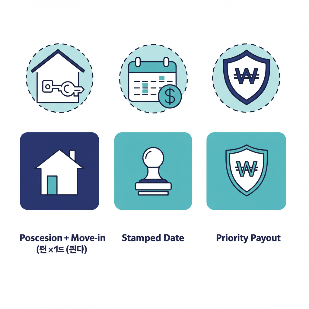 대항력·확정일자·우선변제