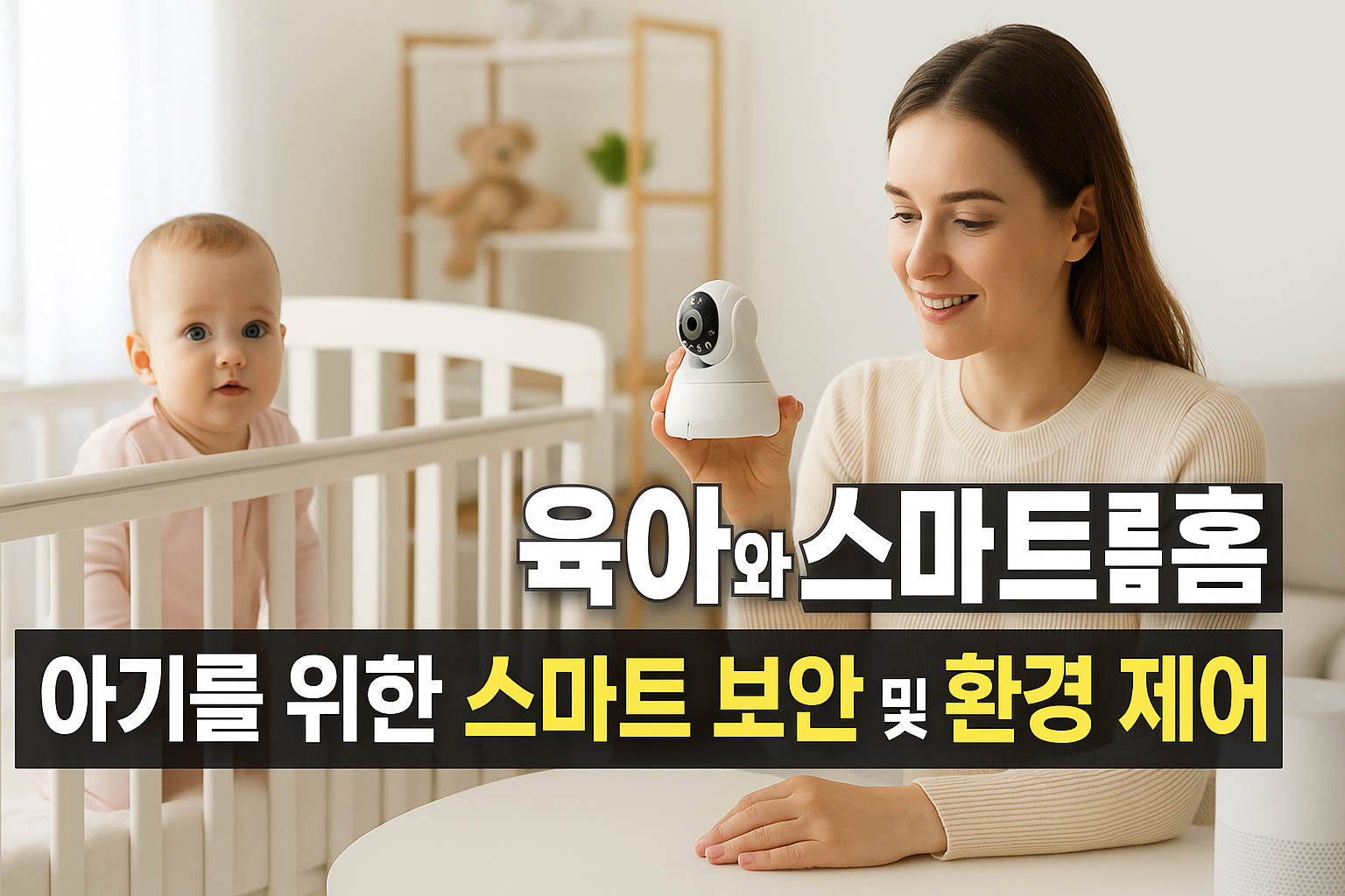 육아와 스마트홈: 아기를 위한 스마트 보안 및 환경 제어