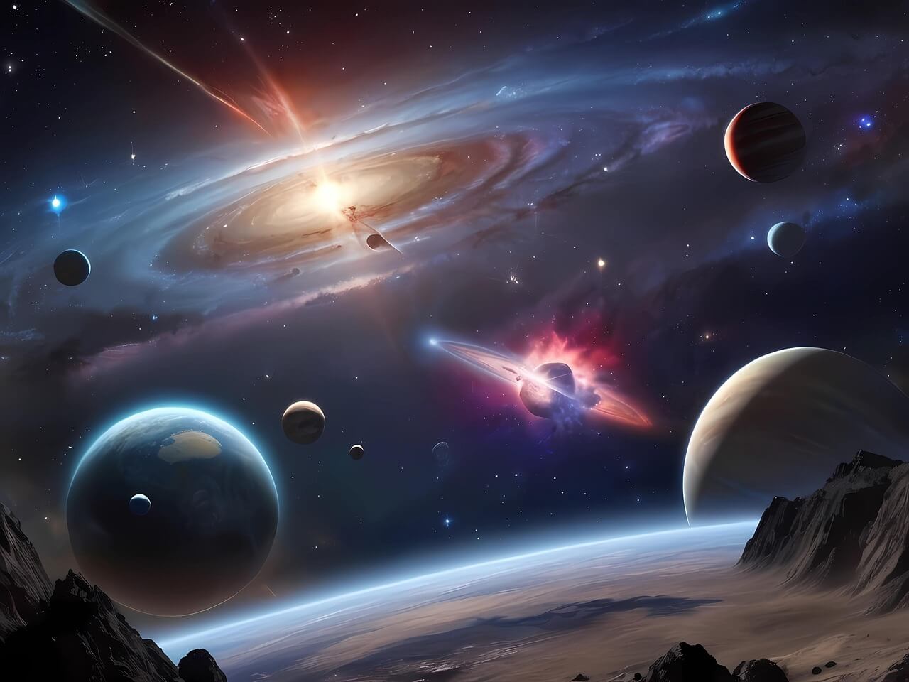 태양계의 행성들: 지구와 다른 행성들은 어떤 특징을 가졌을까?