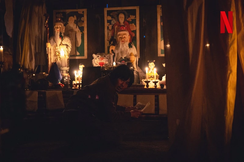 선산에서 김영호를 연기하는 류경수