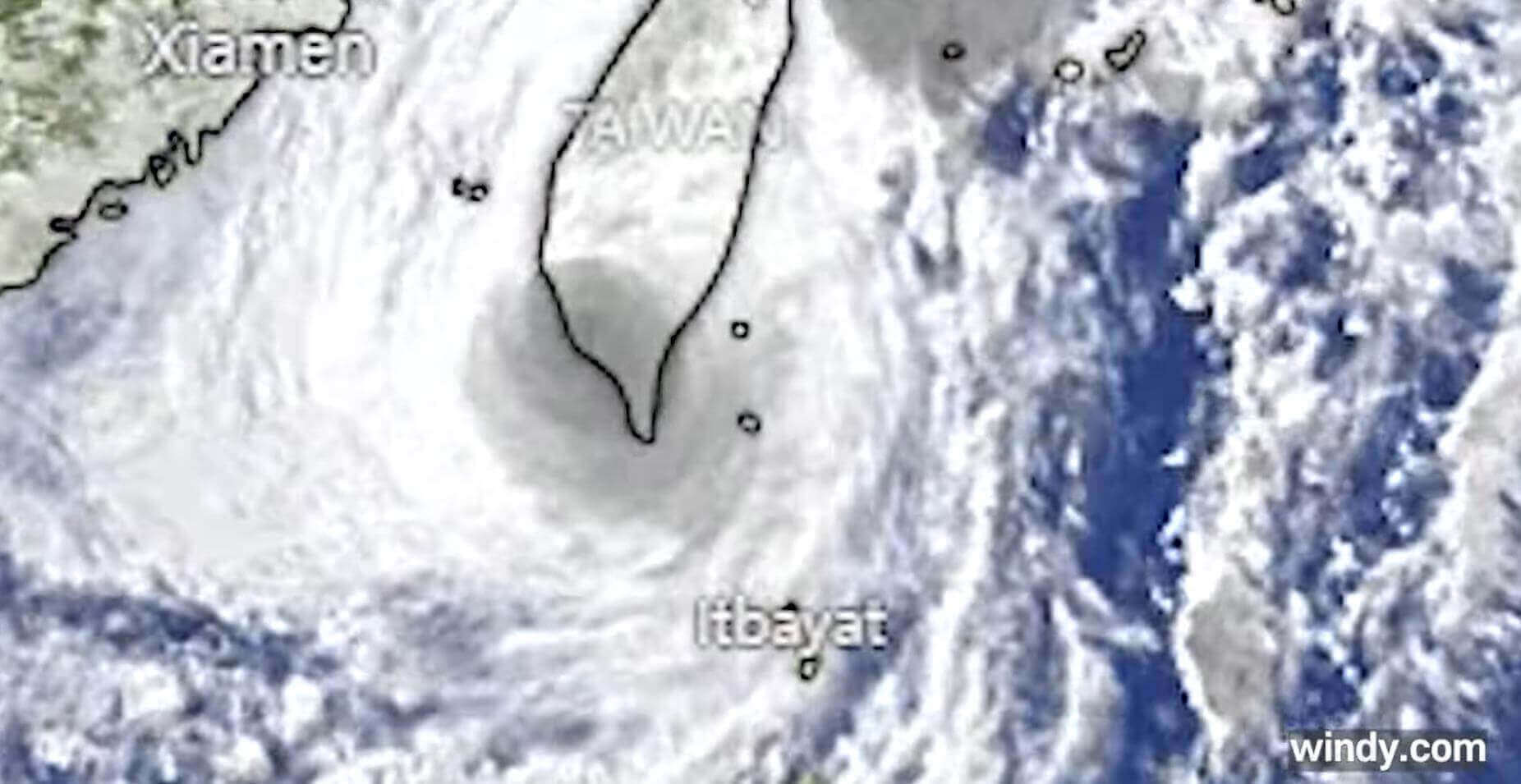 태풍 18호 끄라톤 약화