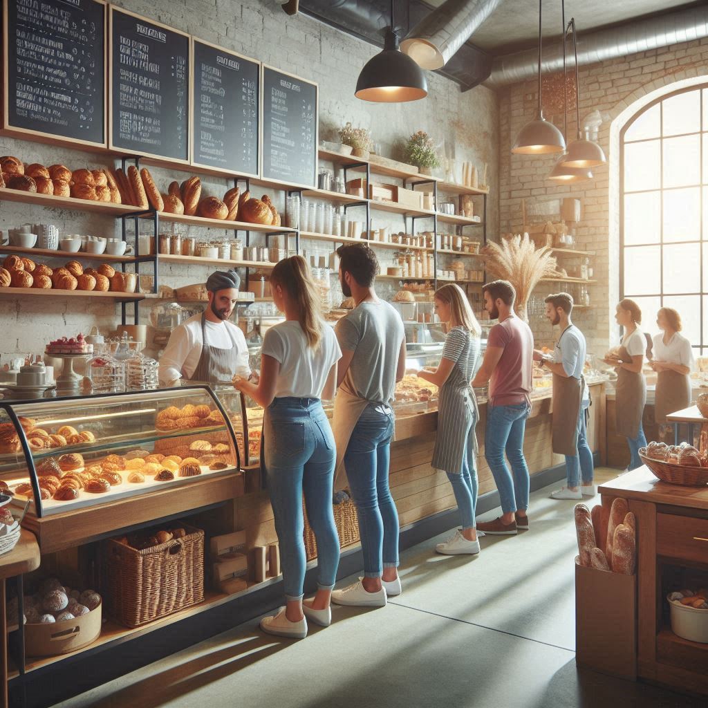 베이커리 배경
