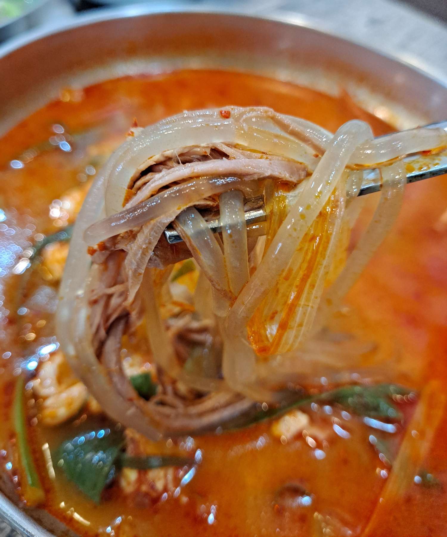 전통육개장 당면