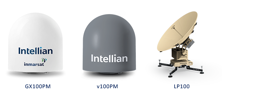 인텔리안테크놀로지스 군용 위성통신 안테나 사진