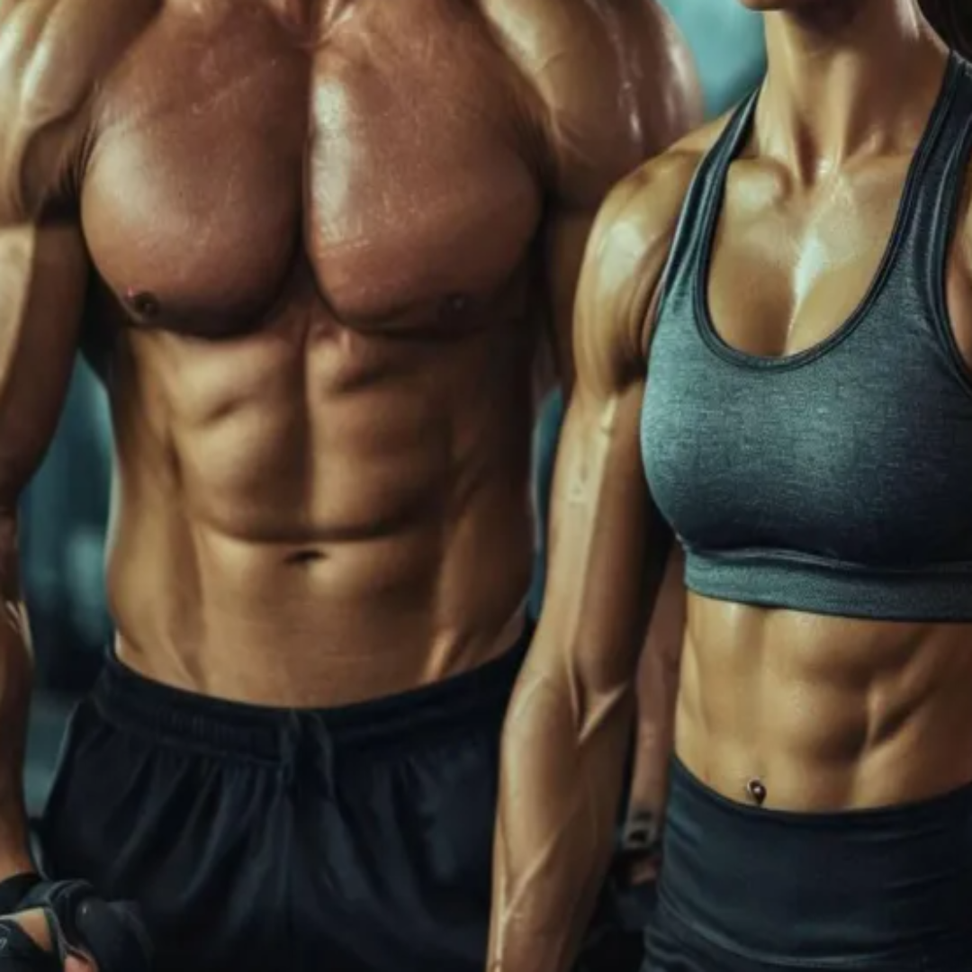 근육량 증가 관련 사진