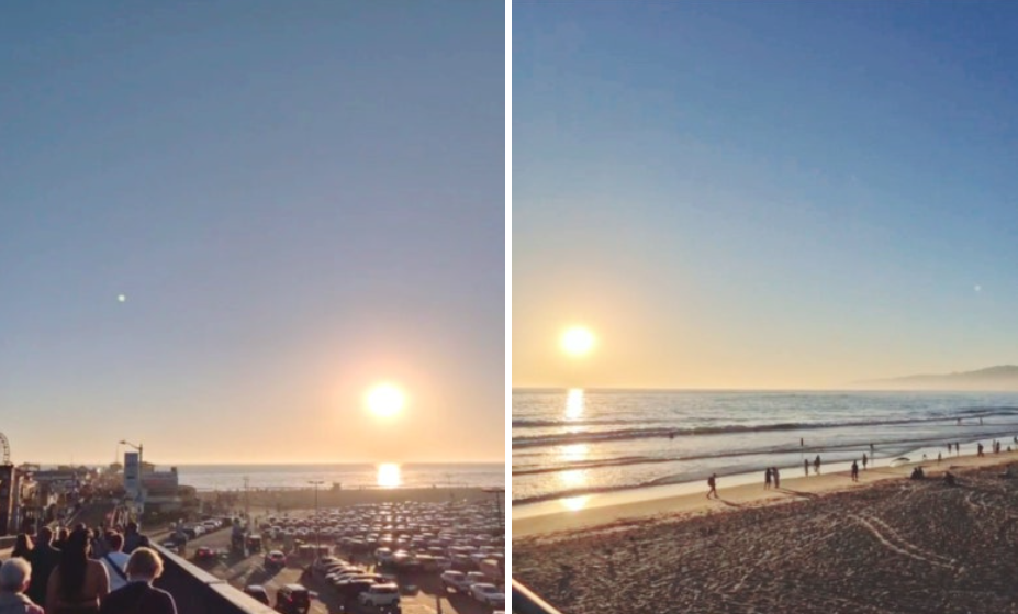 #산타모니카비치