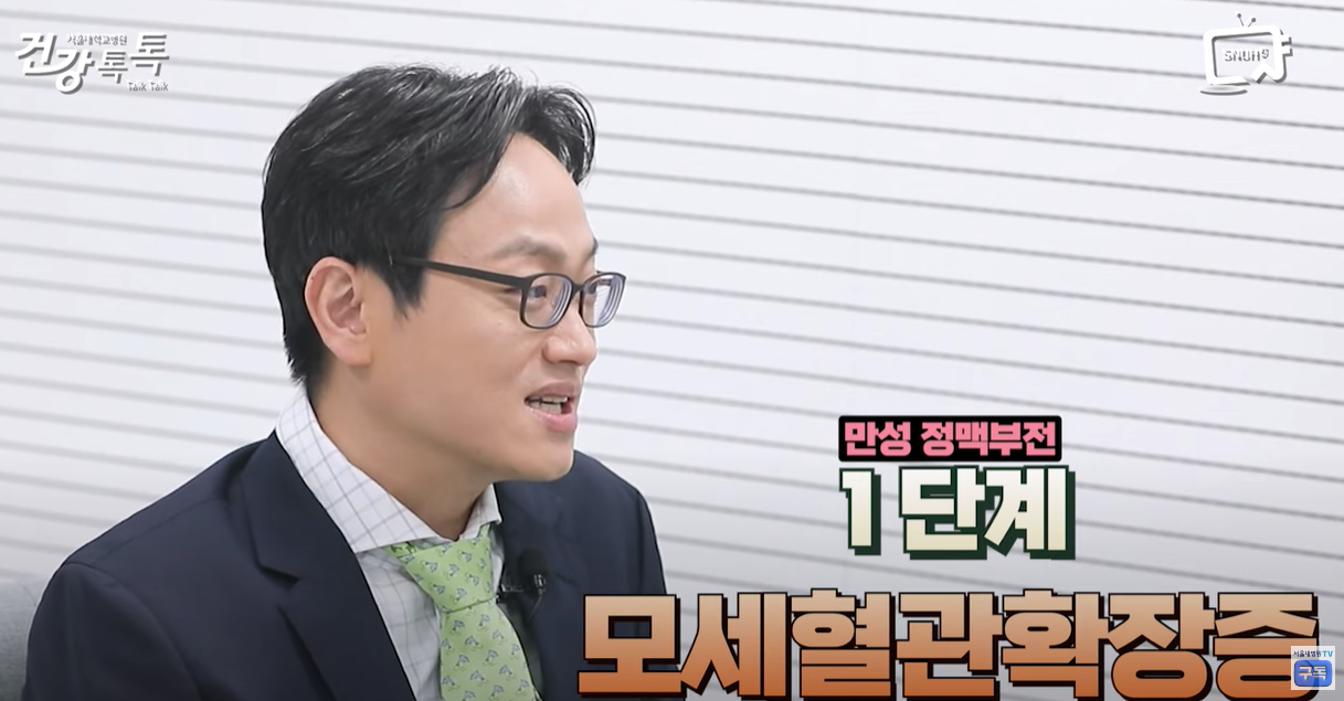 1단계 모세혈관확장증