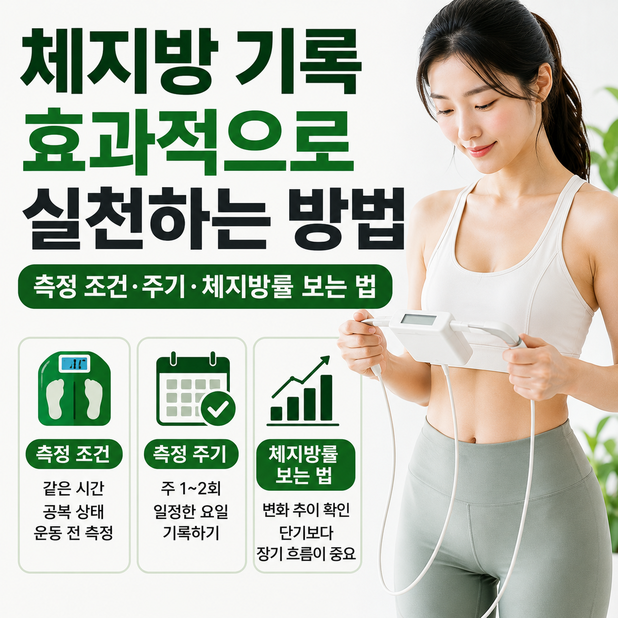 체지방 기록 효과적으로 실천하는 방법