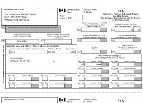 2024 택스리턴 캐나다