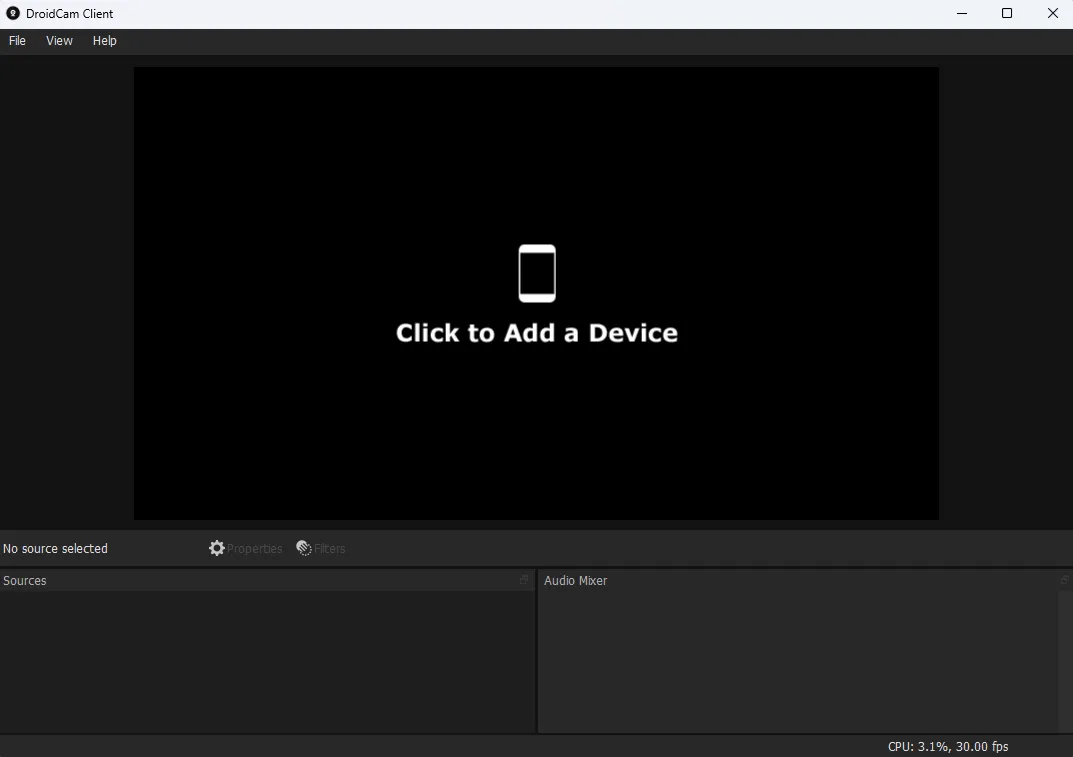 스마트폰을 PC 웹캠으로 DroidCam PC 사용