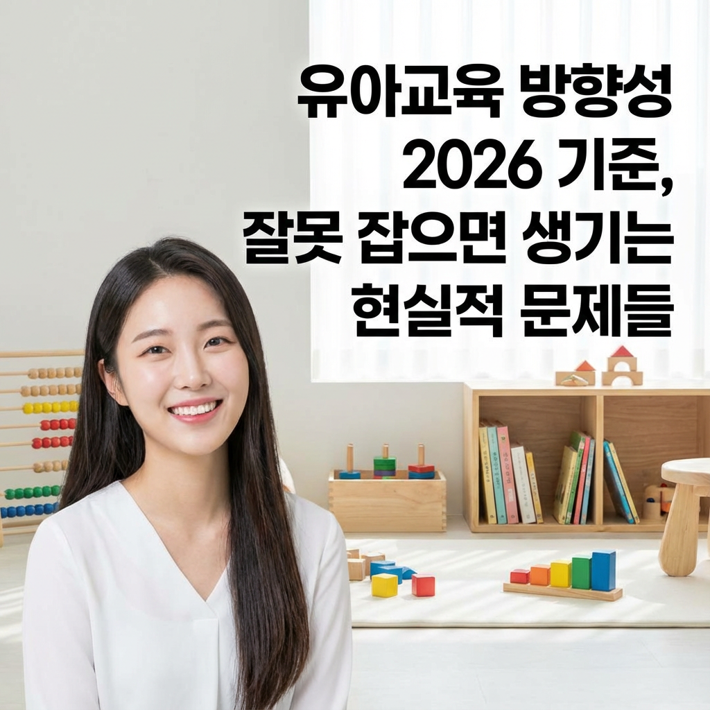 유아교육 방향성 2026 기준 ｜ 잘못 잡으면 생기는 현실적 문제들