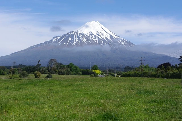 타라나키 마운트 에그몬트의 풍경