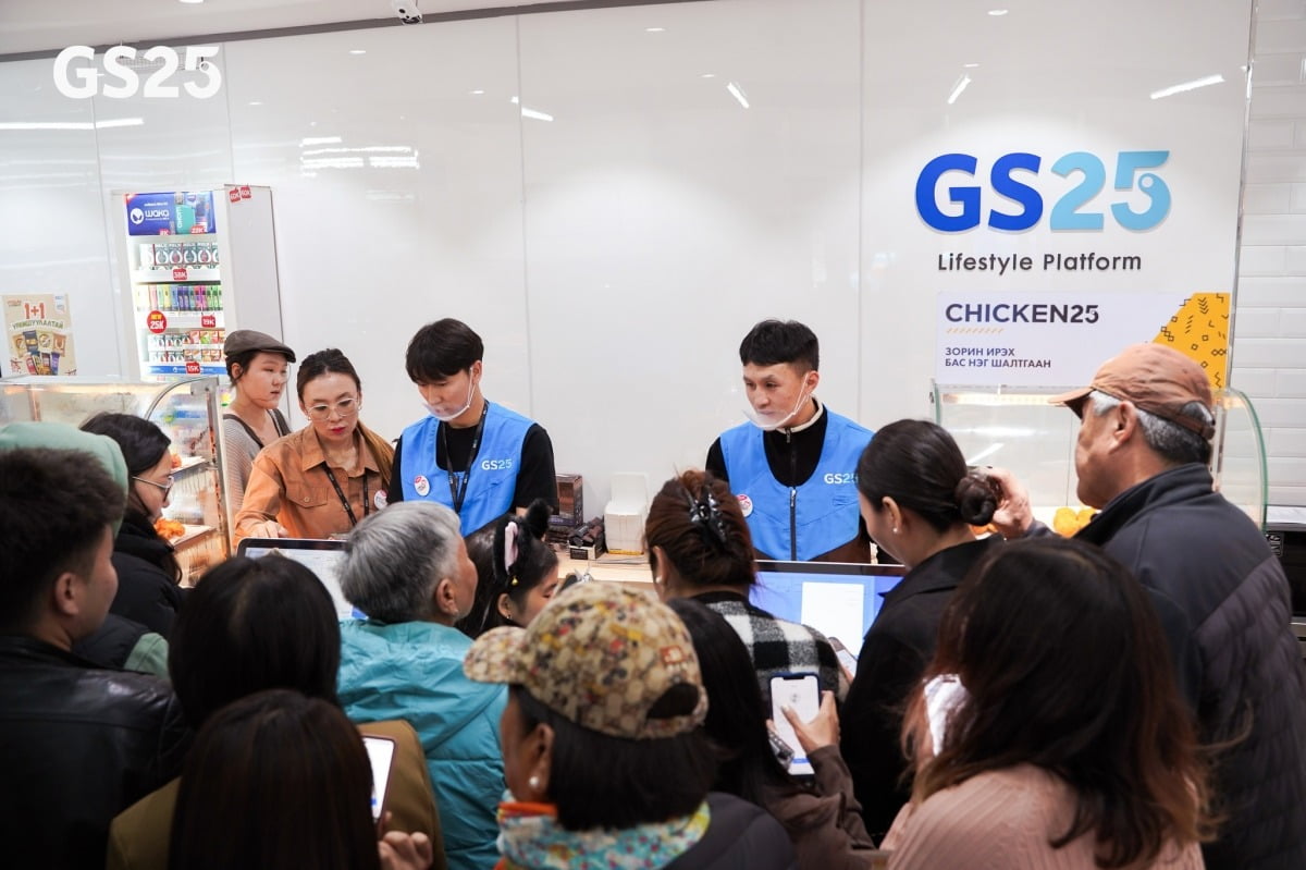 해외 GS25 매장 모습.