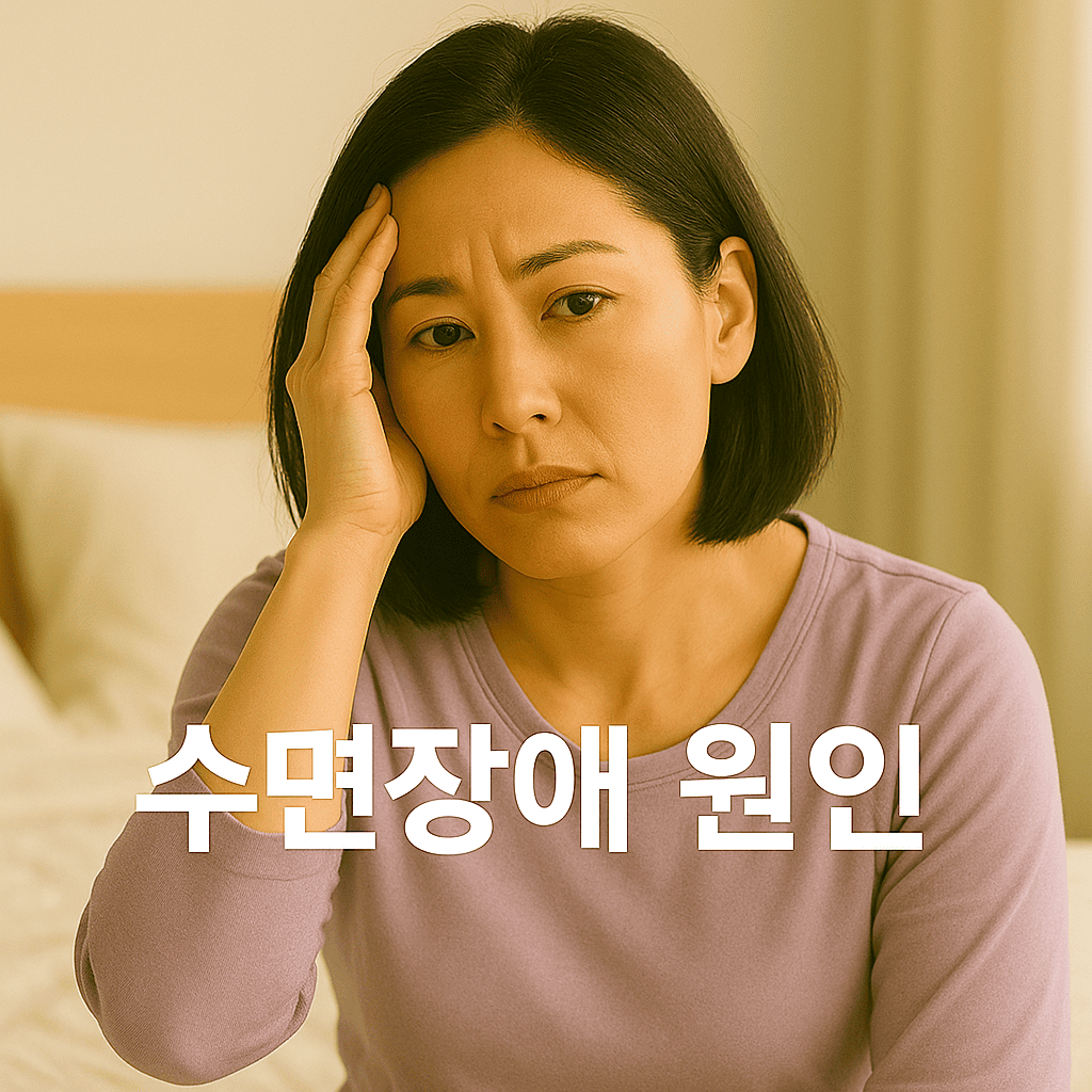 수면 장애 원인과 극복