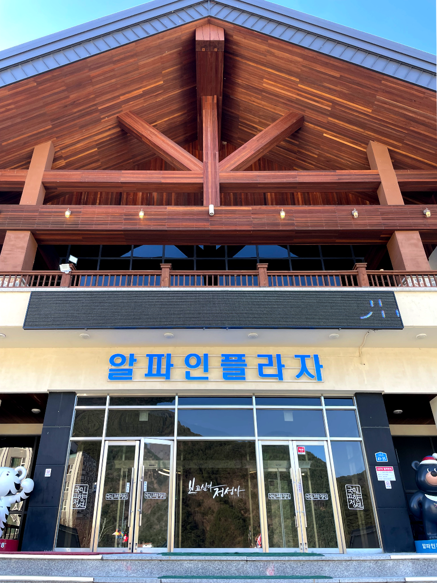 가리왕산 케이블카 체험여행안내 : 알파인 플라자 티켓 구매