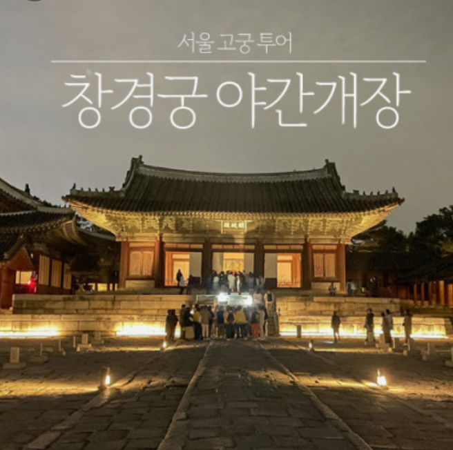 고궁야간개장