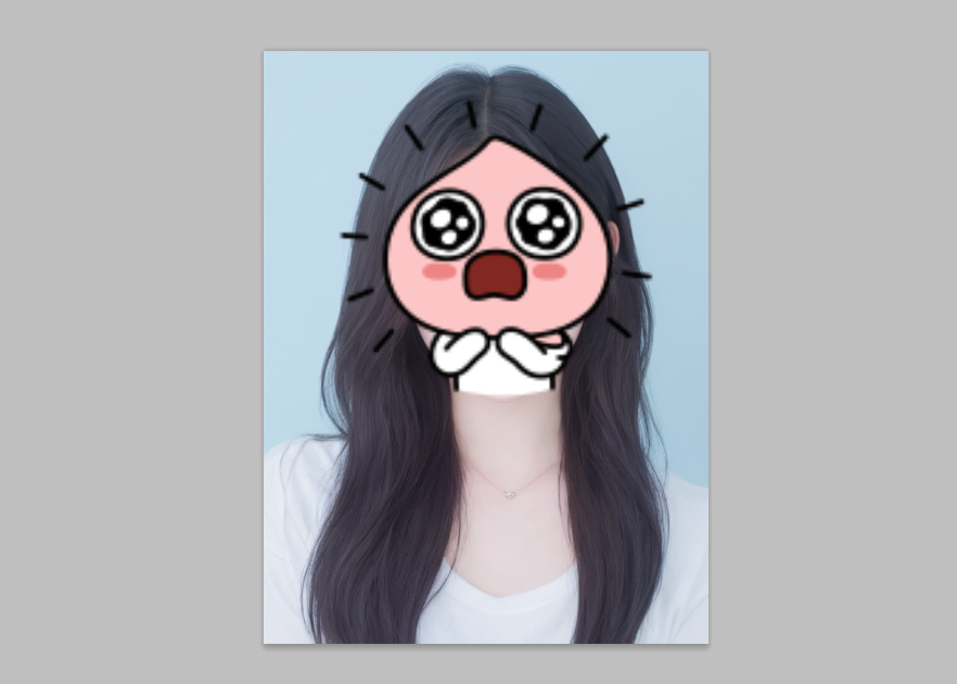 비유에 맞춰 크롭된 증명 사진