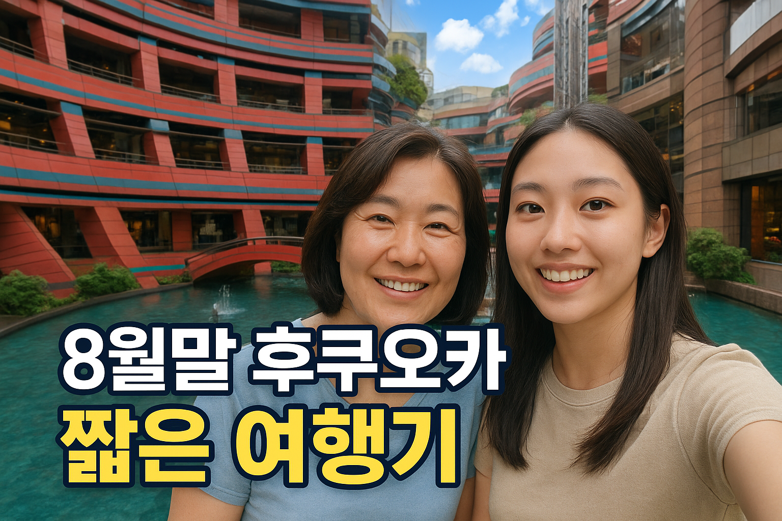 8월말 일본 후쿠오카 짧은여행