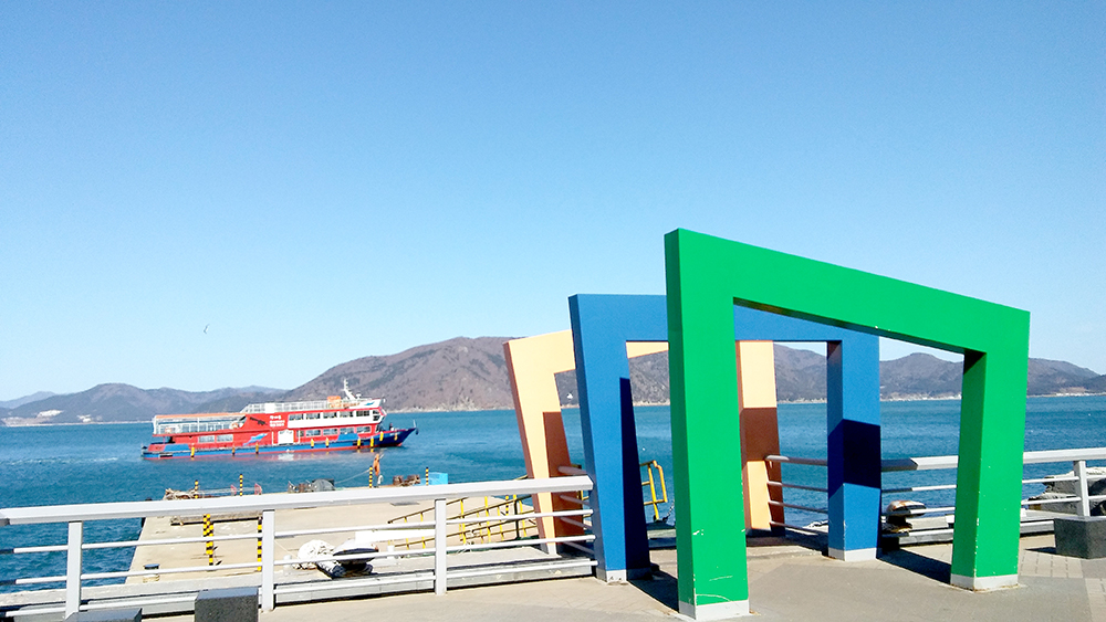 거제도 장사도 까멜리아힐