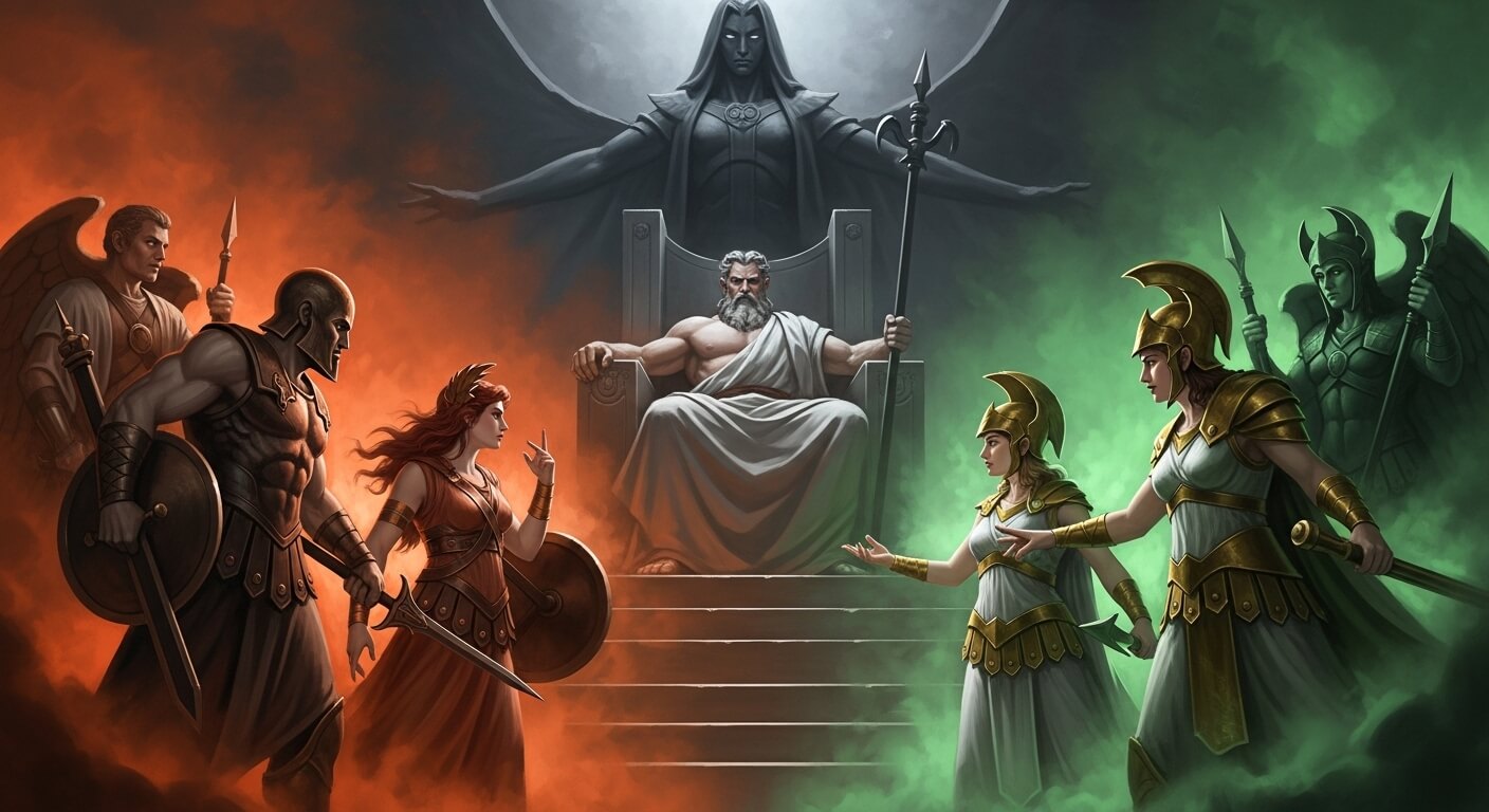 일리아드·오디세이에서 드러나는 신의 정치구조 관련 사진