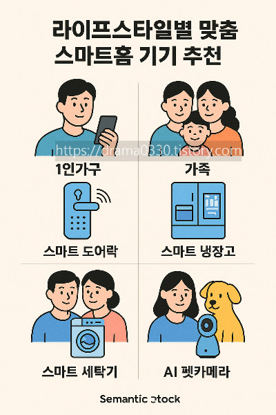 우리 집에 딱 맞는 AI 스마트홈 기기 고르기