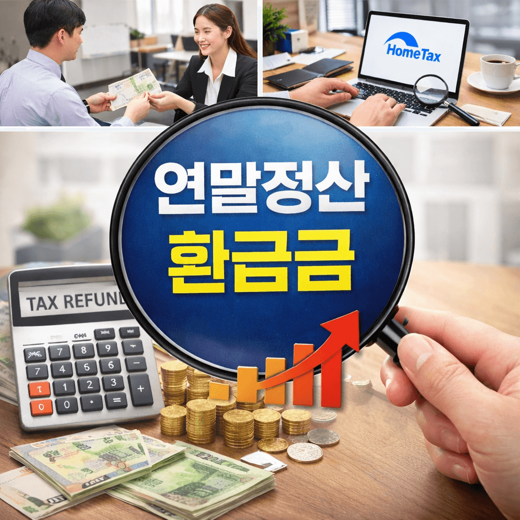 연말정산 환급금 지급일 신청방법
