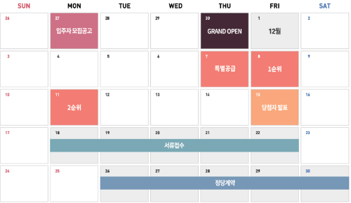 분양일정