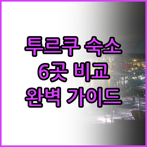 핀란드 투르쿠 여행 숙소 고민? 6곳