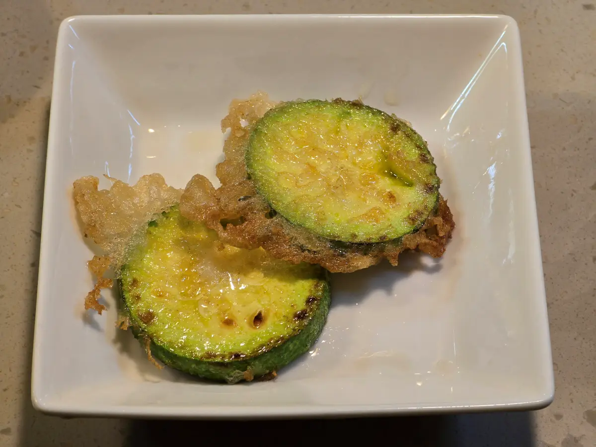 즐거운 술상 10번째 코스 음식: 호박전