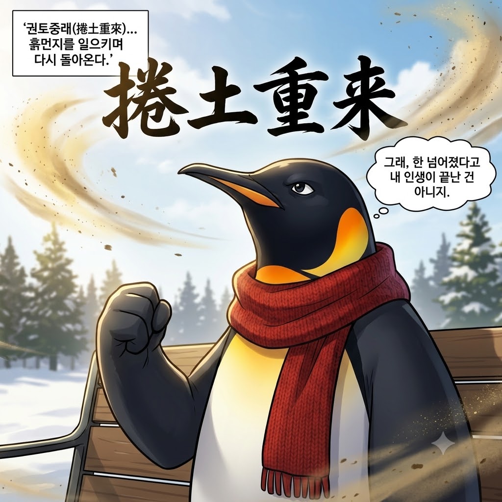 한번의 실패가 인생의 끝은 아니다, 권토중래 이미지 3