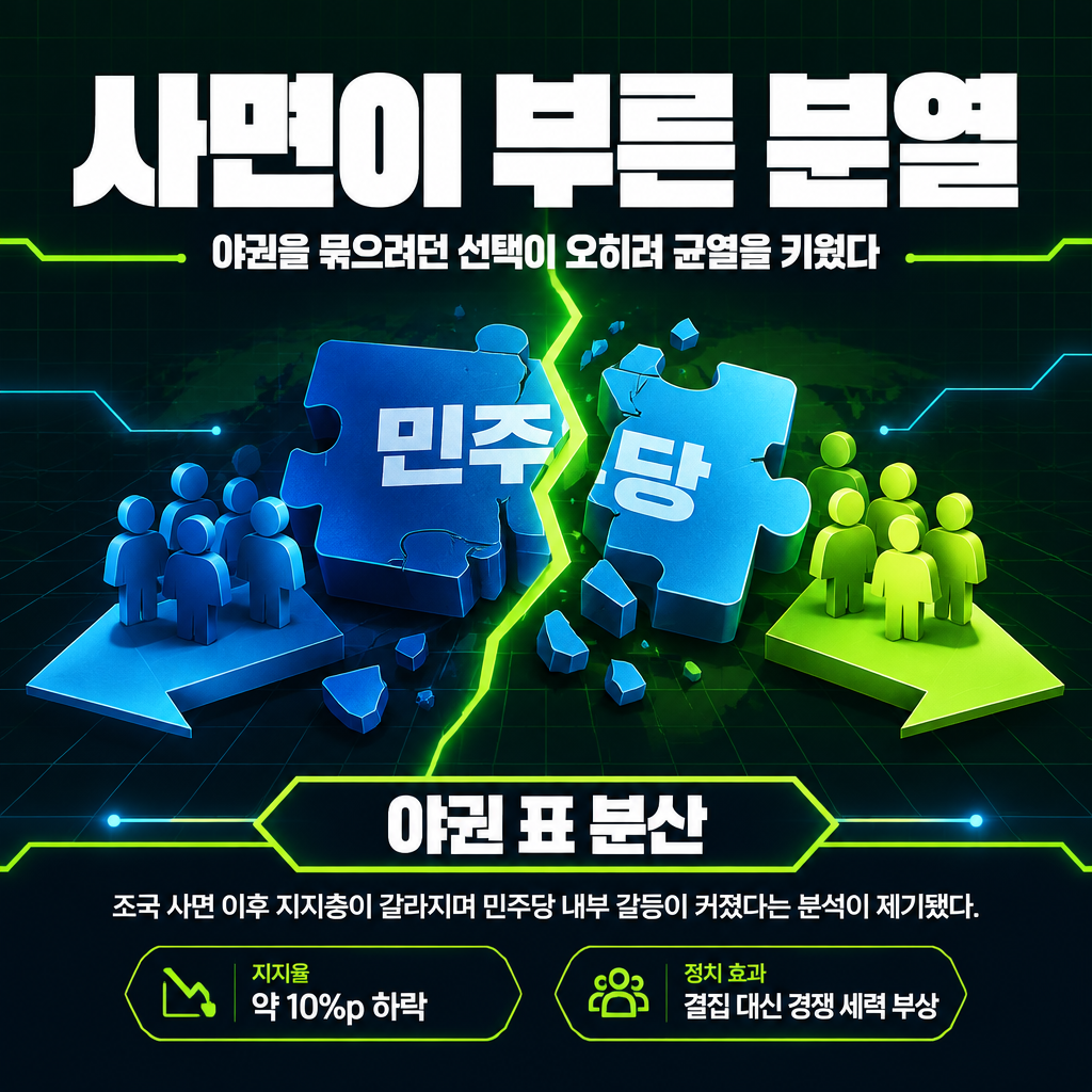 사면이 부른 분열