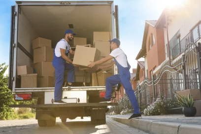 용달이사하는 모습