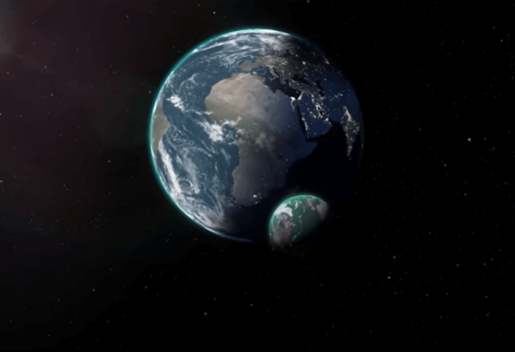 임영웅 콘서트 티저 영상의 한 장면