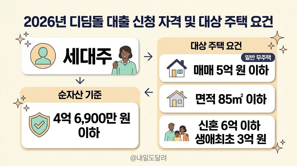 2026 디딤돌 대출 조건 금리 및 방공제 대처법