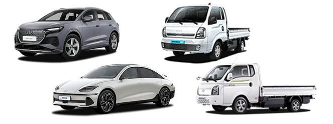 [전기차 추천] 4월 기준 판매순위 아우디 Q4 이트론 현대 아이오닉6 기아 봉고3 EV 현대 포터2 일렉트릭