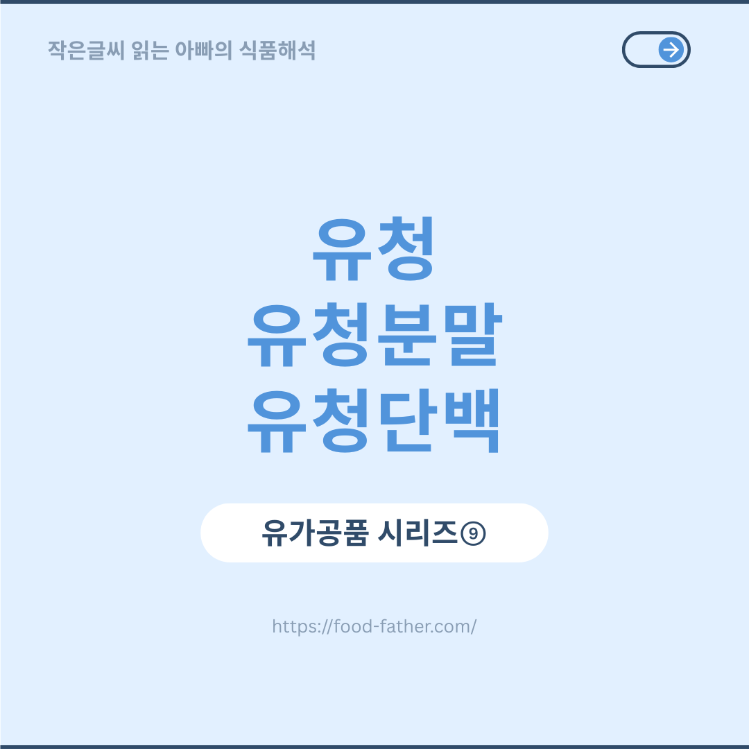유청, 유청분말, 유청단백