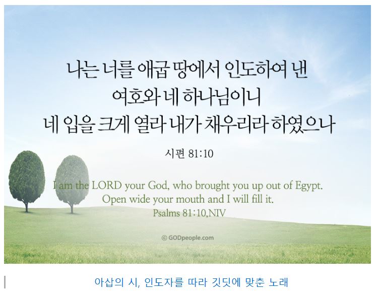 시편 81편
