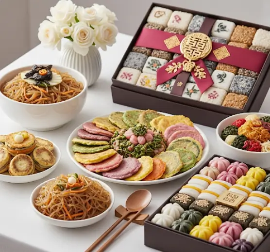 이바지 음식 답례