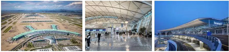 인천공항 전경 사진