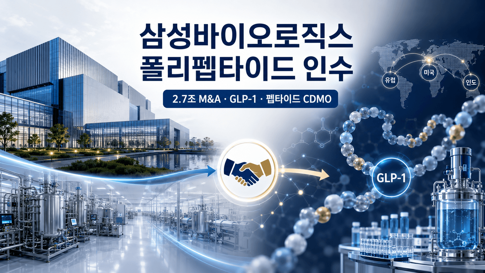 삼성바이오로직스 2.7조 투자, 비만치료제 CDMO 시장을 노리는 진짜 이유