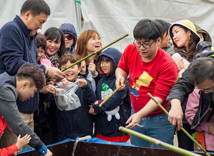 무창포 주꾸미 도다리 축제