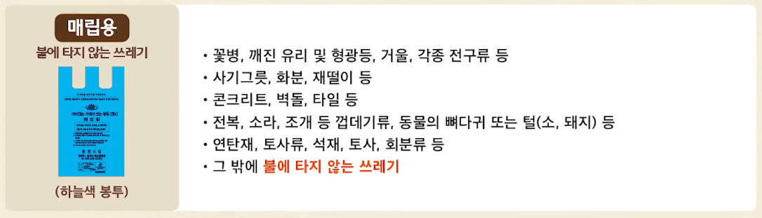 매립용