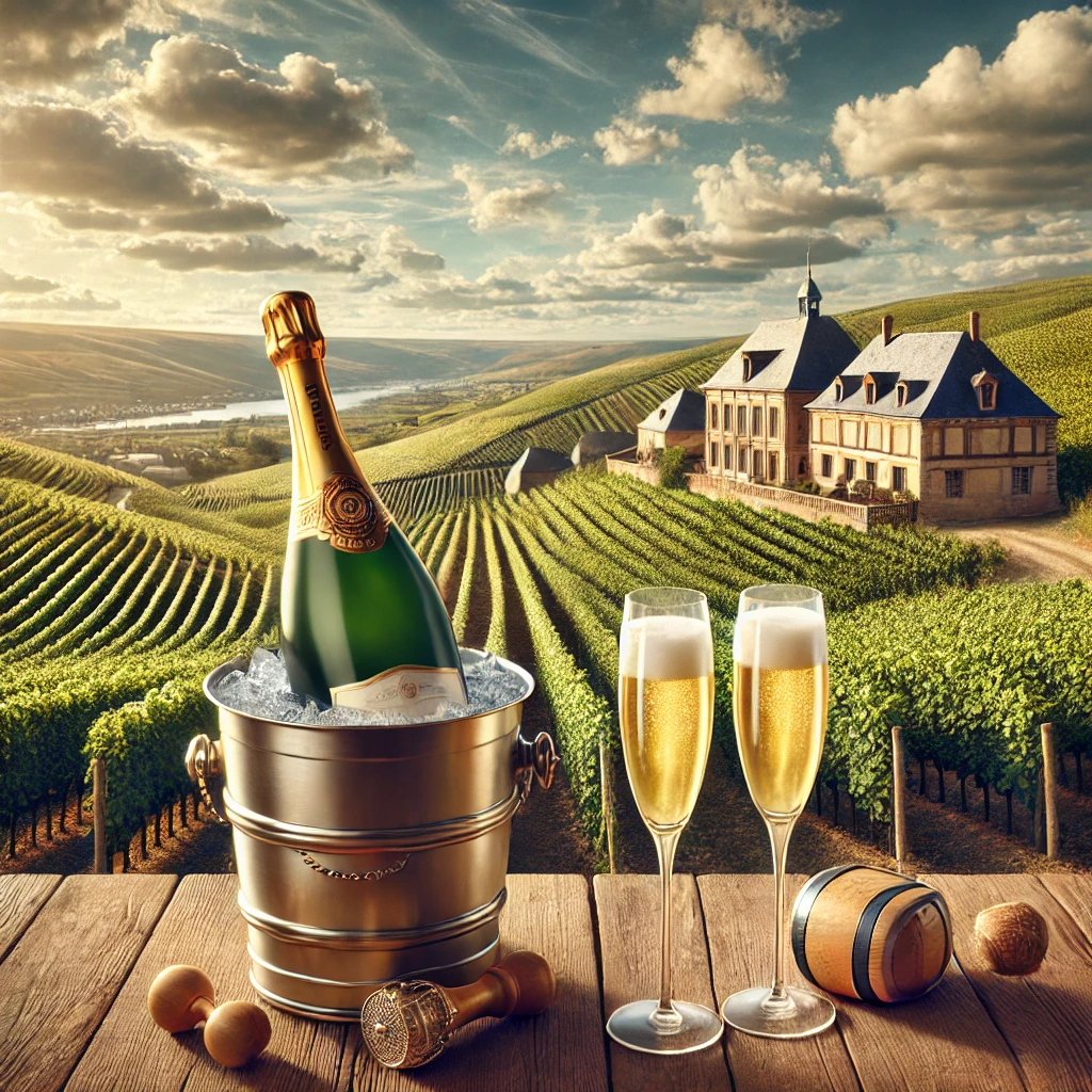 샴페인 지역의 와인 – 거품 속에 담긴 프랑스의 우아함