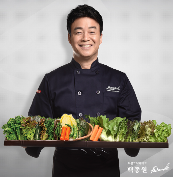 더본코리아 백종원 대표 <출처: 더본코리아 홈페이지>